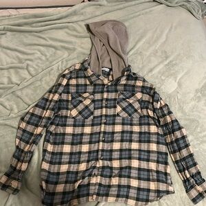 Columbia Hoody Flannel 2XL